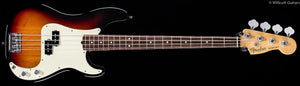 Fender American Professional Precision Bass 3-Tone Sunburst Rosewood Bass Guitar
