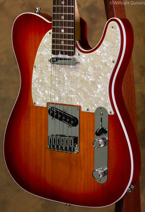 Fender American Elite Telecaster Rosewood Aged Cherry Burst USED