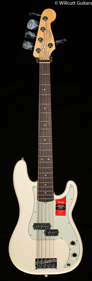 Fender American Professional Precision Bass V Olympic White