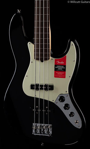 Fender American Professional Fretless Jazz Bass Black Rosewood (794)