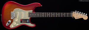 Fender American Elite Stratocaster Aged Cherry Burst Ebony