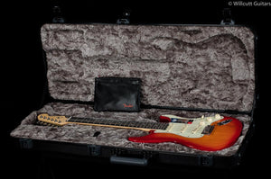 Fender American Elite Stratocaster Aged Cherry Burst Ebony