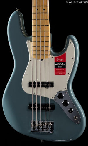 Fender American Professional Jazz Bass V Sonic Grey Maple Bass Guitar