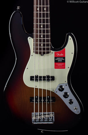 Fender American Professional Jazz Bass V 3-Tone Sunburst Rosewood (522)