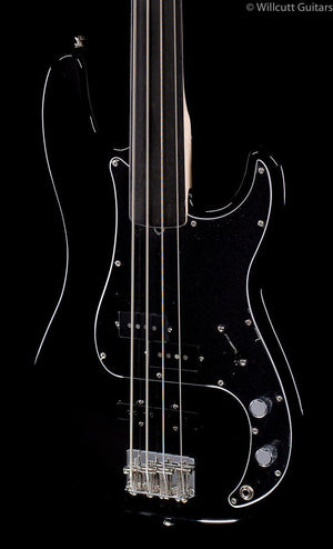 Fender Artist Series Tony Franklin Fretless Precision Bass Black Bass Guitar