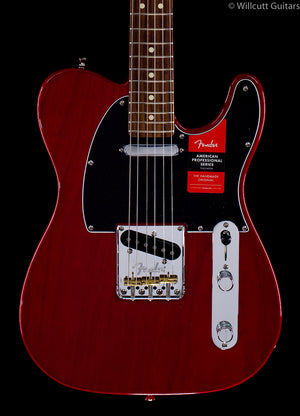 Fender American Professional Telecaster Crimson Red Transparent