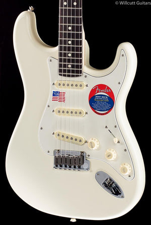 Fender Artist Series Jeff Beck Stratocaster Olympic White Rosewood