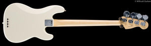 Fender American Professional Precision Bass Olympic White Rosewood Lefty (817)
