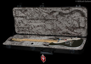 Fender American Elite Thinline Telecaster Jade Pearl Metallic Maple