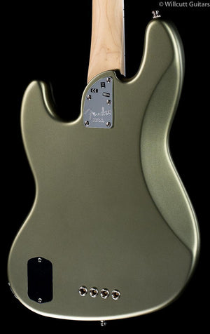 Fender American Elite Jazz Bass Satin Jade Pearl Metallic