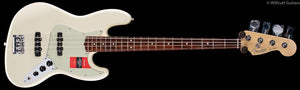 Fender American Professional Jazz Bass Olympic White Rosewood (385)