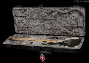 Fender American Elite Thinline Telecaster Jade Pearl Metallic Maple