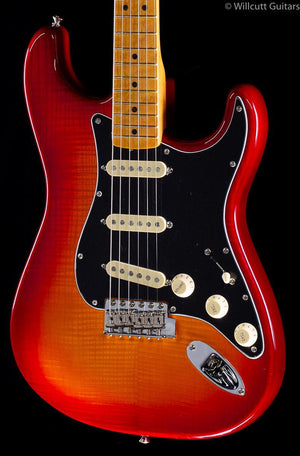 Fender Rarities Flame Ash Top Stratocaster Plasma Red Burst (741)