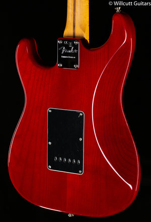Fender Rarities Flame Ash Top Stratocaster Plasma Red Burst (741)