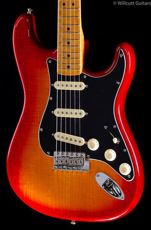 Fender Rarities Flame Ash Top Stratocaster Plasma Red Burst (034)