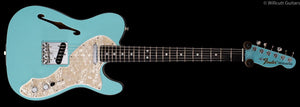 Fender FSR Two-Tone Tele Thinline Daphne Blue Ebony (163)