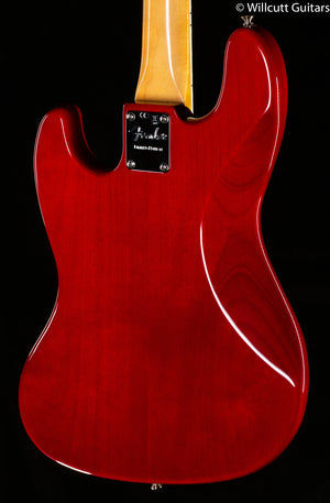 Fender Rarities Flame Ash Top Jazz Bass Plasma Red Burst (325)