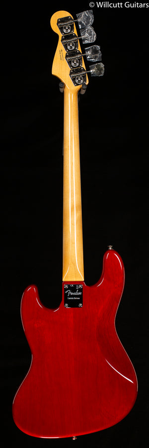 Fender Rarities Flame Ash Top Jazz Bass Plasma Red Burst Bass Guitar (330)