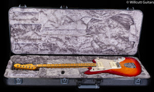 Fender American Ultra Jazzmaster Maple Fingerboard Plasma Red Burst DEMO