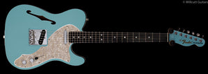 Fender FSR Two-Tone Tele Thinline Daphne Blue Ebony (163)