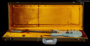 Fender FSR Two-Tone Tele Thinline Daphne Blue Ebony (163)