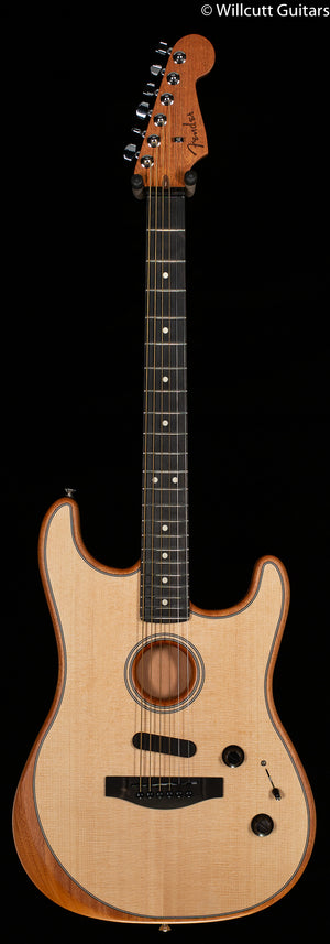 Fender American Acoustasonic Strat Natural Ebony Fingerboard (504)