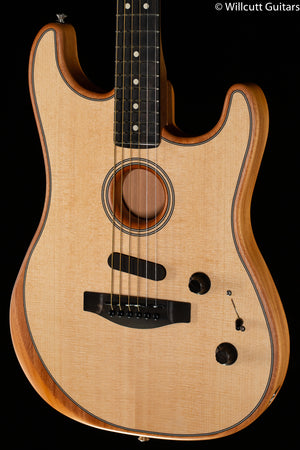 Fender American Acoustasonic Strat Natural Ebony Fingerboard (504)