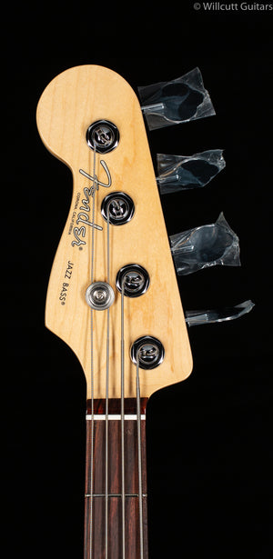 Fender American Professional Jazz Bass 3-Tone Sunburst Rosewood Lefty Bass Guitar (620)