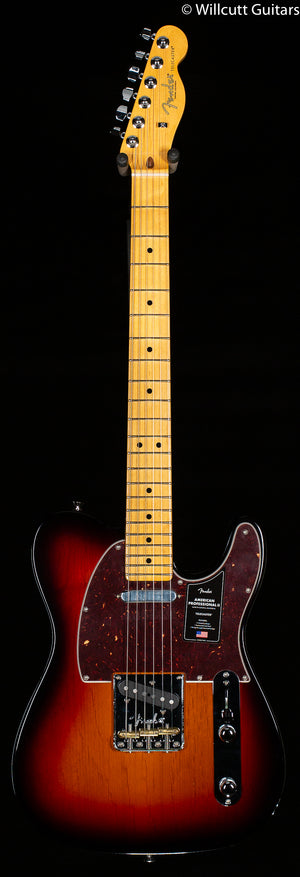 Fender American Professional II Telecaster 3-Color Sunburst DEMO