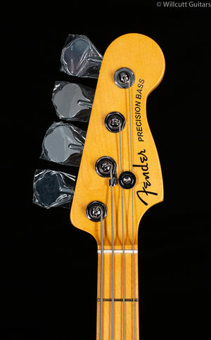 Fender American Ultra Precision Bass®, Maple Fingerboard, Arctic Pearl