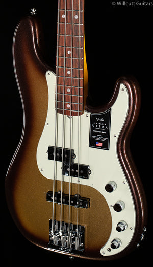 Fender American Ultra Precision Bass Mocha Burst