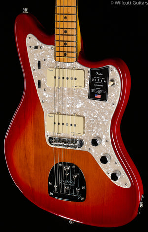 Fender American Ultra Jazzmaster®, Maple Fingerboard, Plasma Red Burst