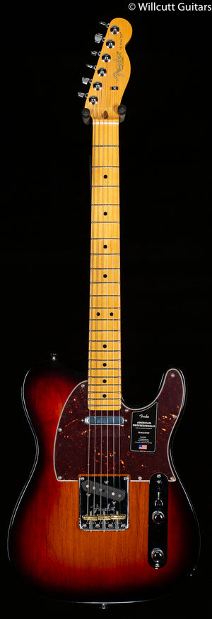 Fender American Professional II Telecaster 3-Color Sunburst DEMO