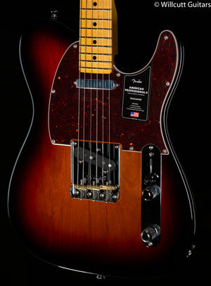 Fender American Professional II Telecaster 3-Color Sunburst DEMO