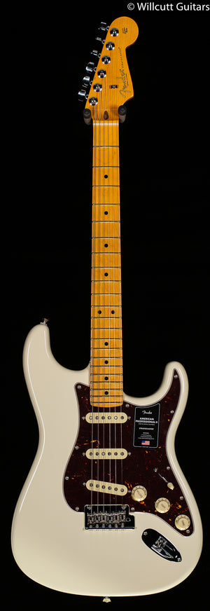 Fender American Professional II Stratocaster Maple Fingerboard Olympic White (227)
