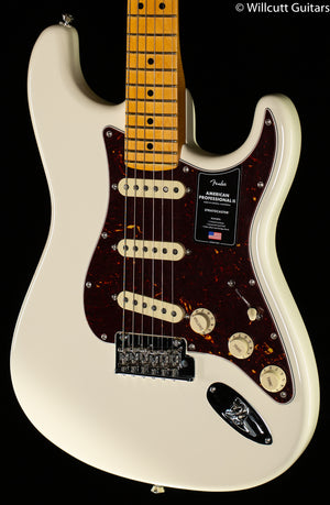 Fender American Professional II Stratocaster Maple Fingerboard Olympic White (227)