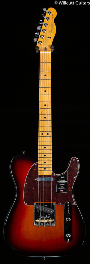 Fender American Professional II Telecaster 3-Color Sunburst DEMO