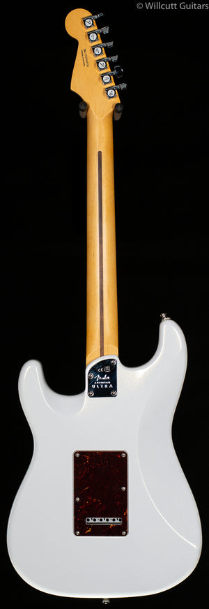 Fender American Ultra Stratocaster Arctic Pearl Rosewood Fingerboard