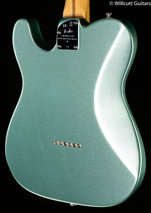 Fender American Professional II Telecaster® Deluxe, Maple Fingerboard, Mystic Surf Green