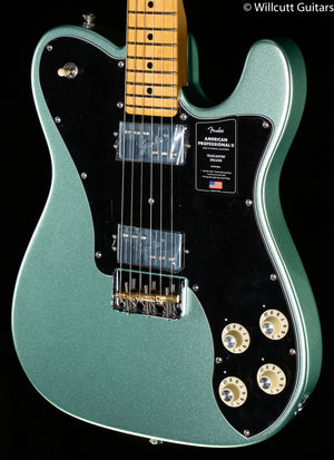 Fender American Professional II Telecaster® Deluxe, Maple Fingerboard, Mystic Surf Green