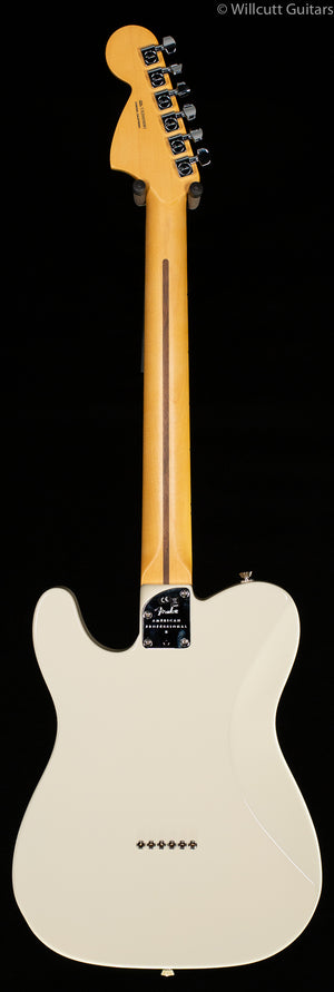 Fender American Professional II Telecaster Deluxe Olympic White Maple Fingerboard