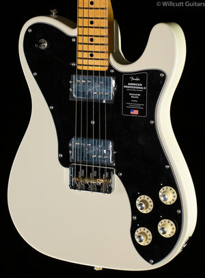 Fender American Professional II Telecaster Deluxe Olympic White Maple Fingerboard