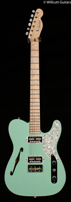 Fender Parallel Universe II Tele Mágico Transparent Surf Green Maple Fingerboard