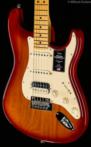 Fender American Professional II Stratocaster® HSS, Maple Fingerboard, Sienna Sunburst