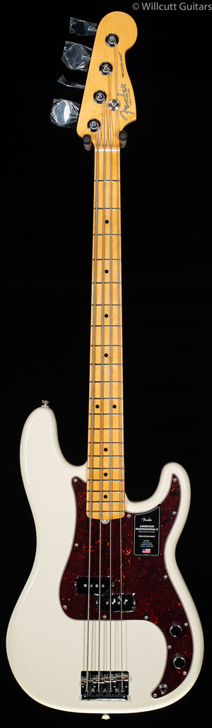 Fender American Professional II Precision Bass Olympic White Maple Fingerboard