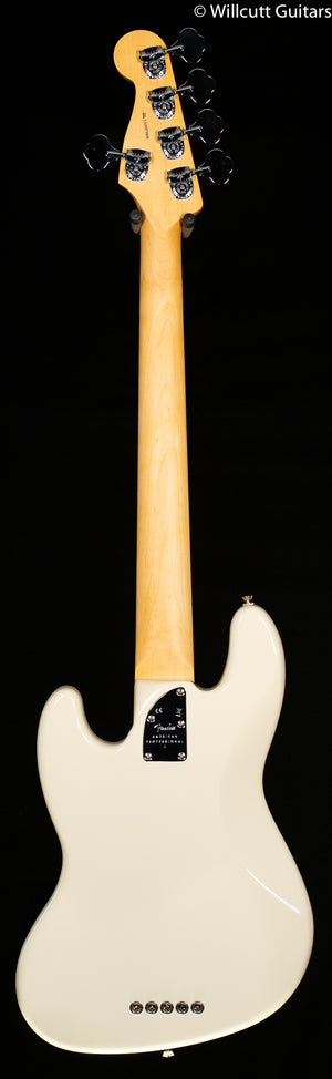 Fender American Professional II Jazz Bass V Olympic White Rosewood Fingerboard DEMO