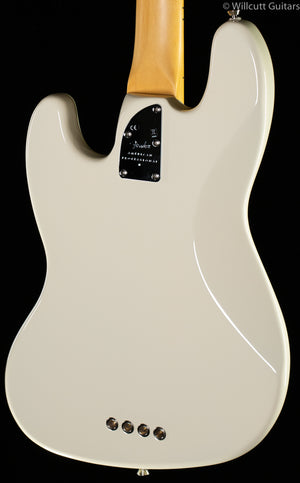 Fender American Professional II Jazz Bass Olympic White Maple Fingerboard