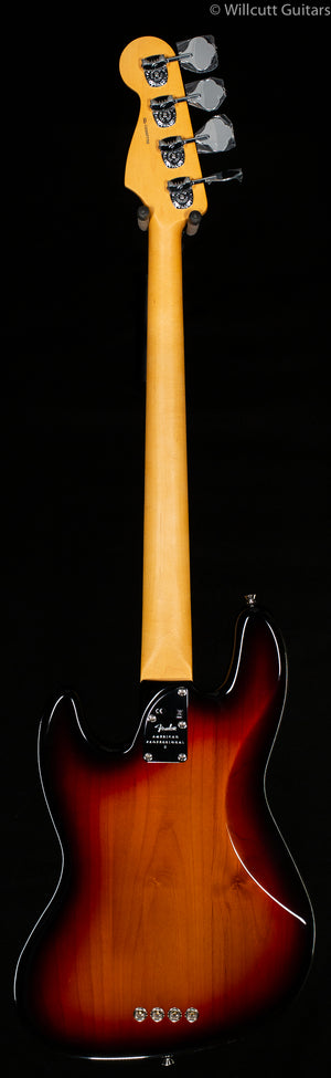 Fender American Professional II Jazz Bass 3-Color Sunburst Rosewood Fingerboard (702)