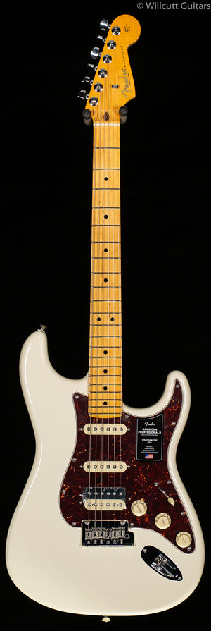 Fender American Professional II Stratocaster® HSS, Maple Fingerboard, Olympic White
