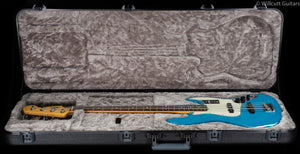 Fender American Professional II Jazz Bass Miami Blue Rosewood Bass Guitar (602)